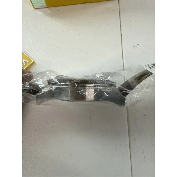 Invicta Men's 38976 Aviator Quartz Chronograph Silver, Black Dial Leather Watch‎